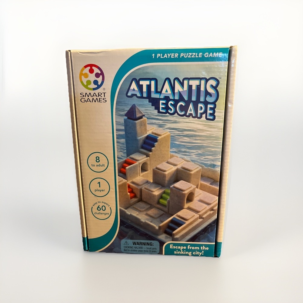 New - SmartGames Atlantis Escape - Ages 8+ | 1 player